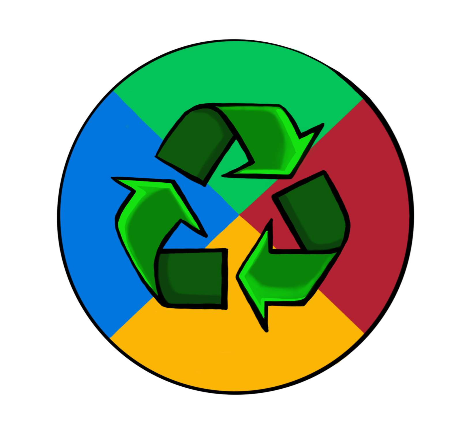 Símbolo da reciclagem